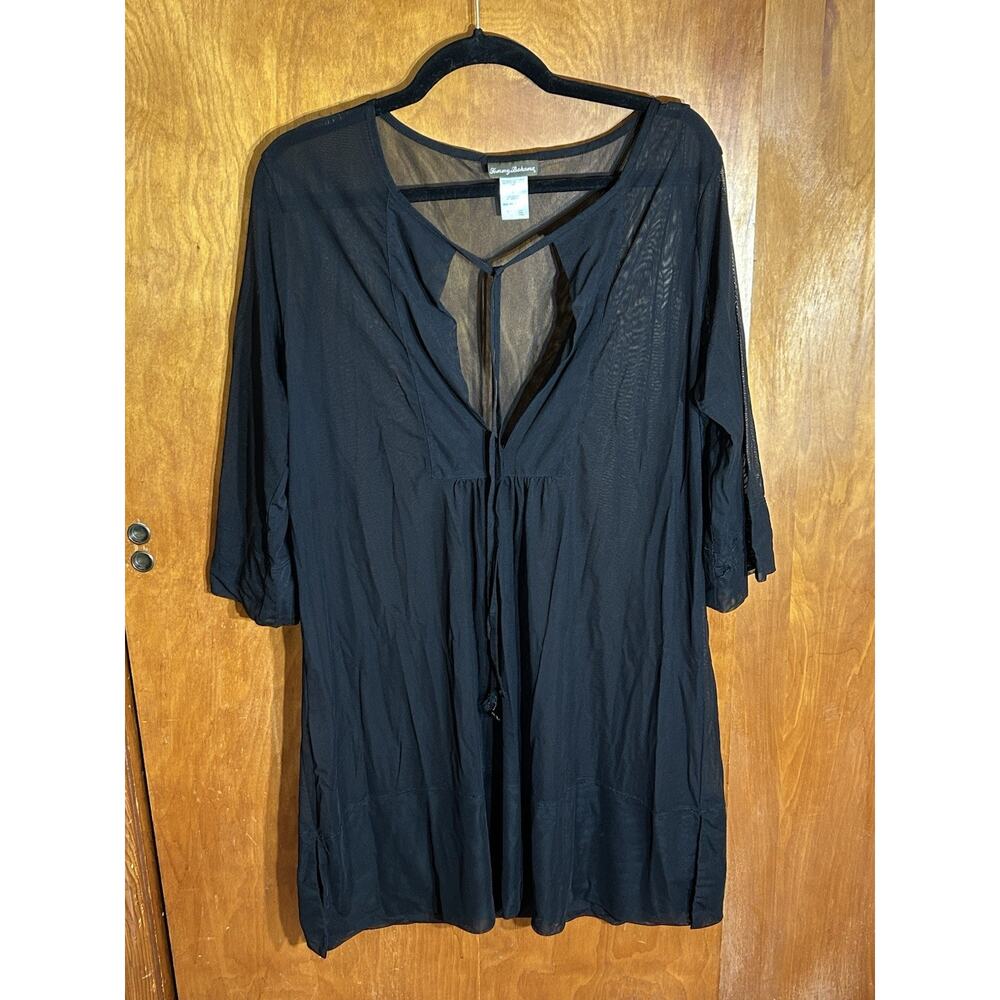 black tommy bahama cover up dress Small